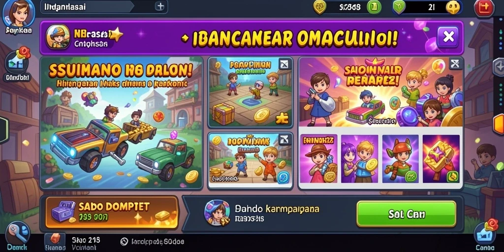 Karakter dengan kemampuan unik untuk strategi permainan.