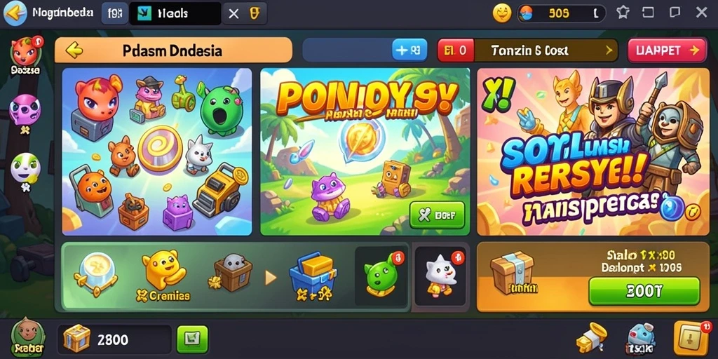 Varian level yang membuat permainan semakin menantang.