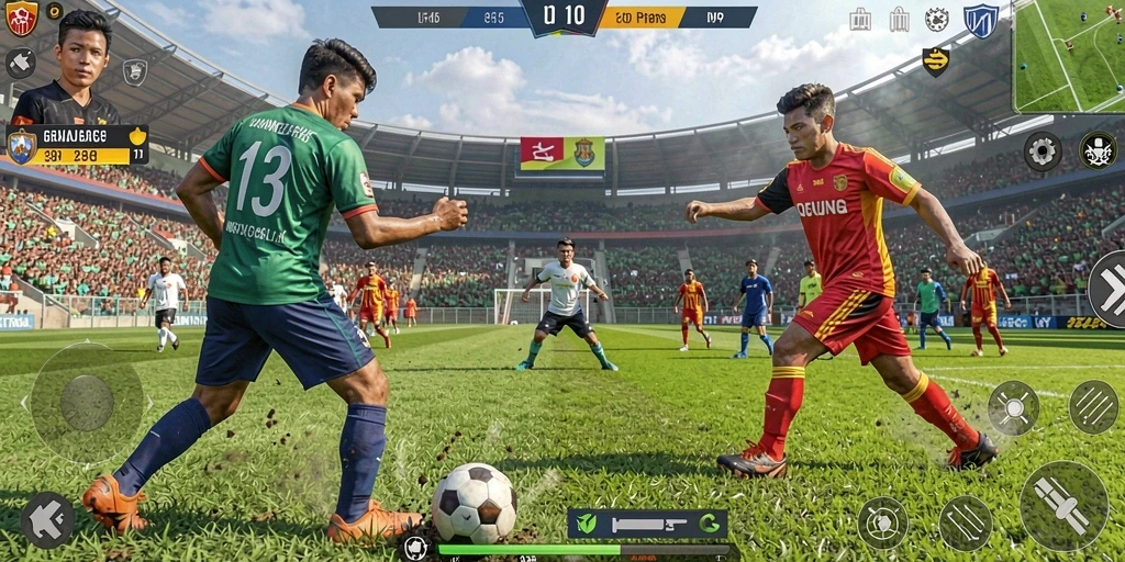 Screenshot dari papan peringkat yang menunjukkan skor tinggi.