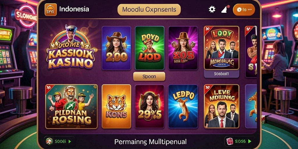 Level yang beragam memberikan tantangan menarik.