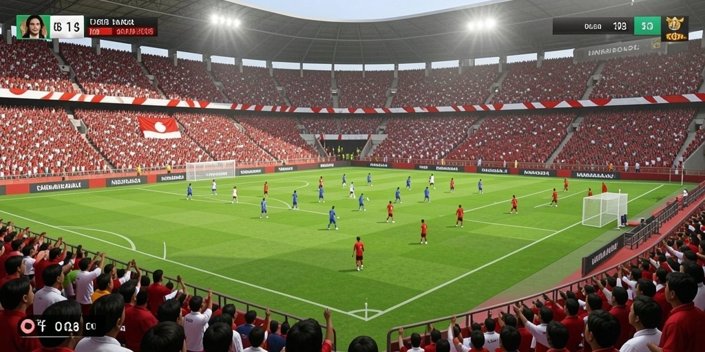 Tampilan antarmuka game yang menarik.